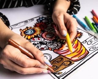 Folder teczka COLORVELVET Księżniczka