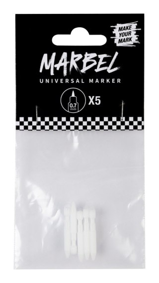 Końcówki do markerów MARBEL 0,7 mm 5szt.