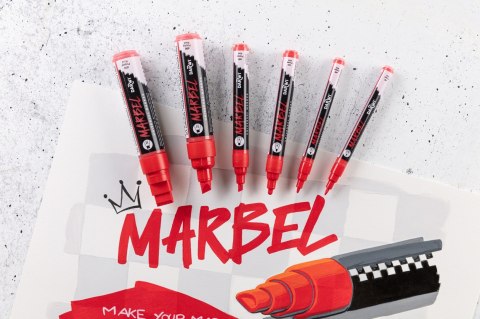 Marker MARBEL 2 mm Czerwień Makowa