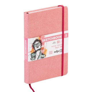 Szkicownik DARWI 14x21 140g Bladoróżowy