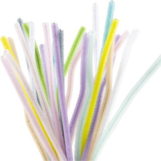 Wyciory Pastelowe 6 mm 25 szt.