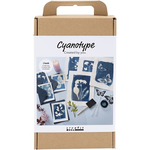 Zestaw DIY do Cyjanotypii na papierze