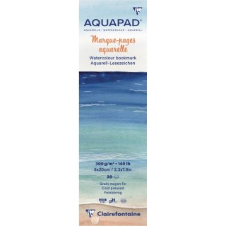 Blok AQUAPAD Zakładki 6x20cm, 300g 20ark
