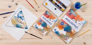 Blok akwarelowy AQUAPAD A3, 300g, 30 ark